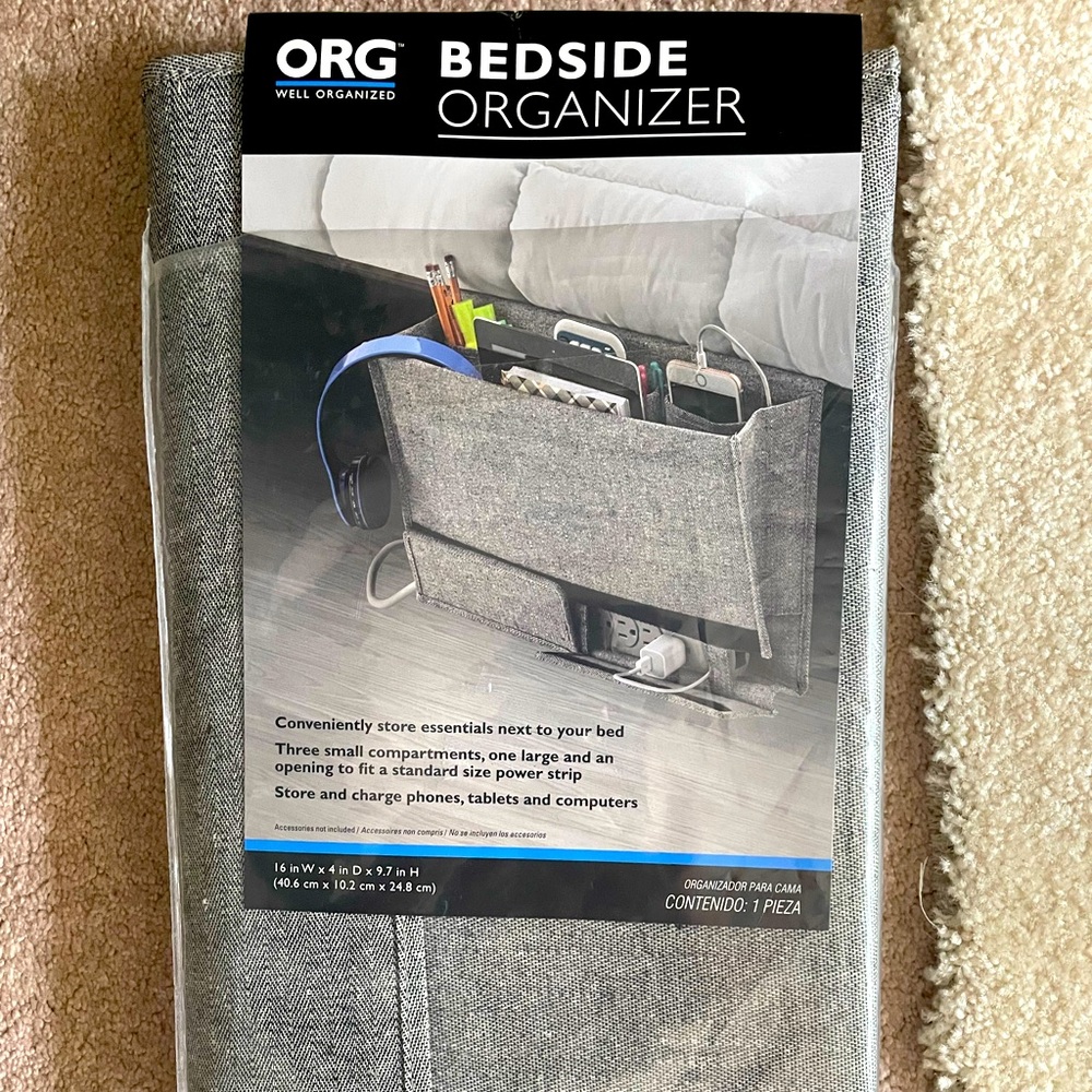 Bed Bath & Beyond Gray Storage Caddy